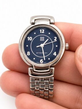 Givenchy Midnight Blue and Silver Watch